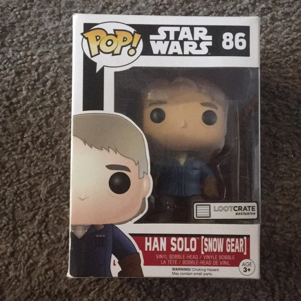 NIOB Loot Crate Han Solo Snow Gear Funko Pop #86